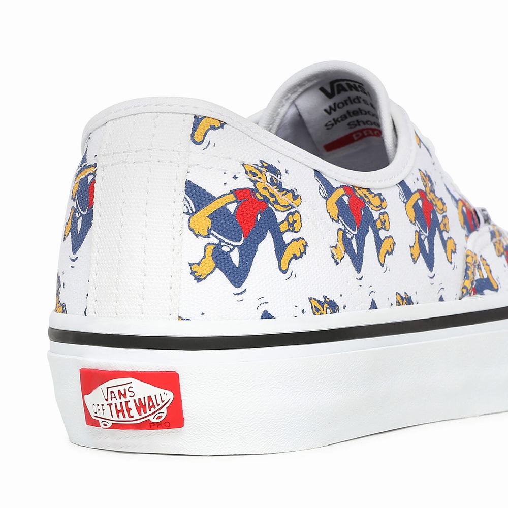 Tenis Vans Skate Wolf Authentic Pro Mujer Blancas | SKV940835