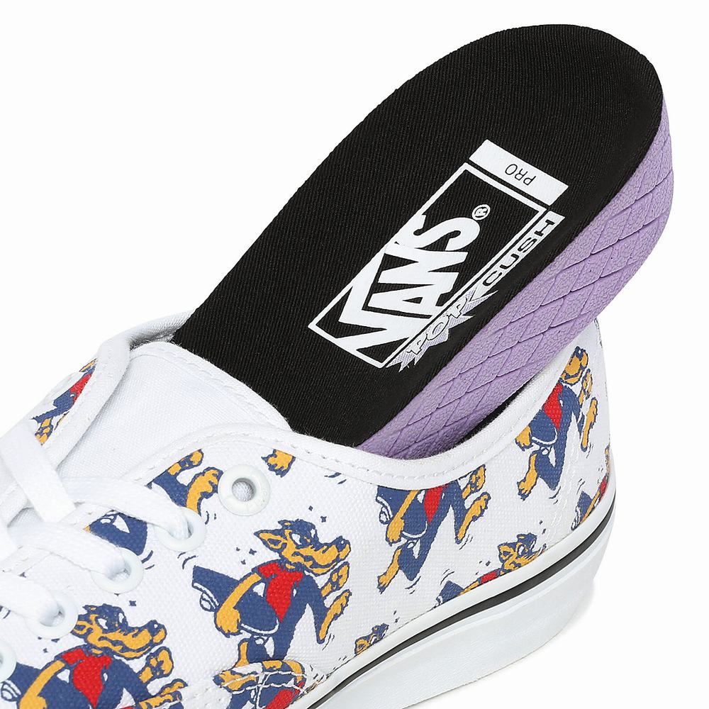 Tenis Vans Skate Wolf Authentic Pro Mujer Blancas | SKV940835