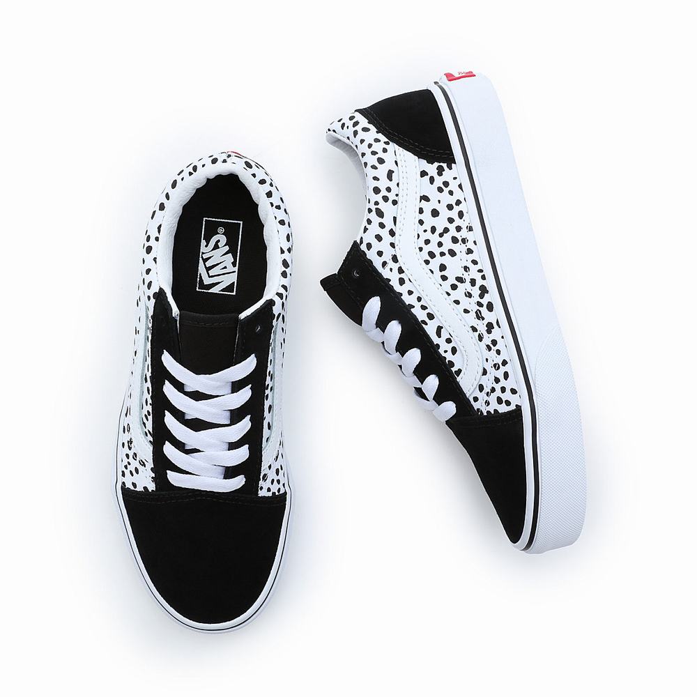 Tenis Vans Skool (8-14 years) Niños Negras/Blancas | MTO263097