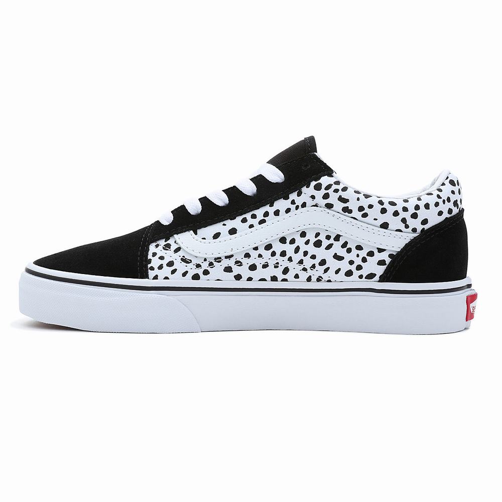 Tenis Vans Skool (8-14 years) Niños Negras/Blancas | MTO263097