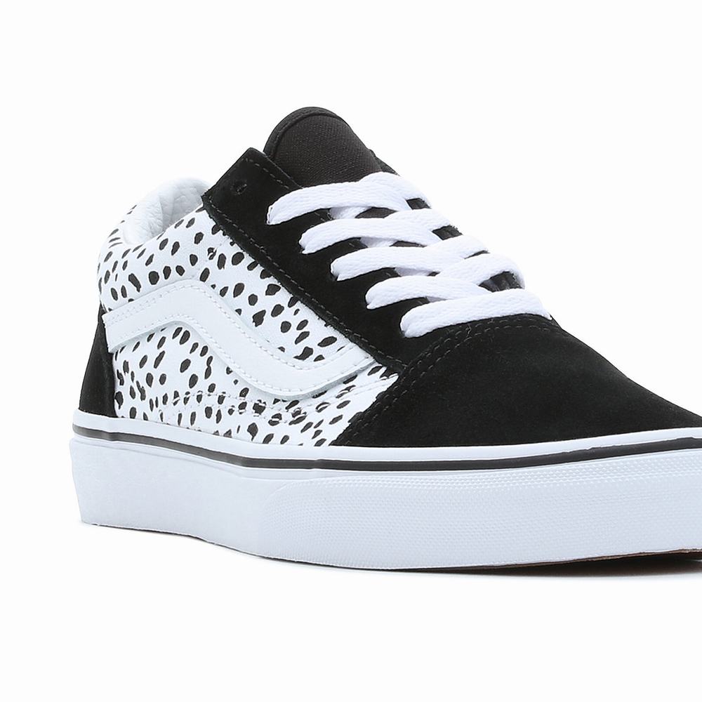 Tenis Vans Skool (8-14 years) Niños Negras/Blancas | MTO263097