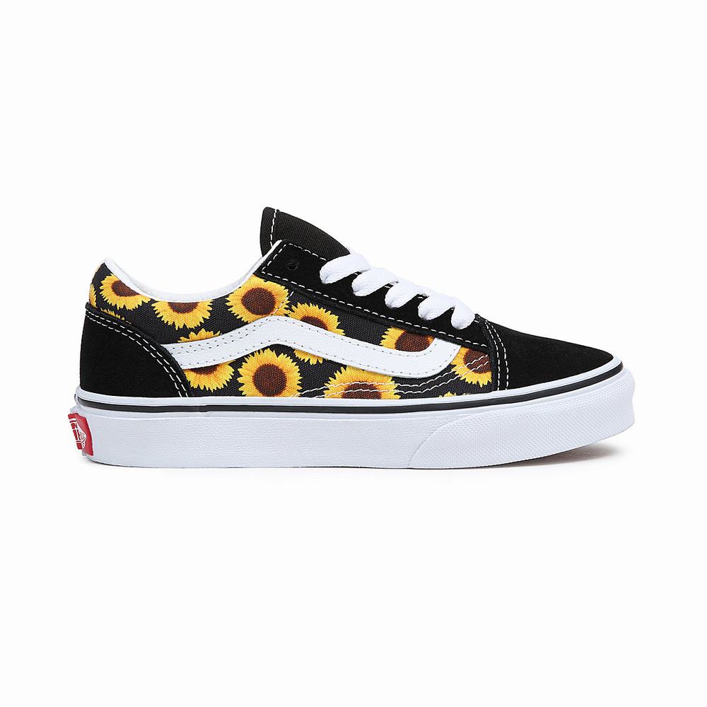 Tenis Vans Skool (8-14 years) Niños Negras | UPE805391