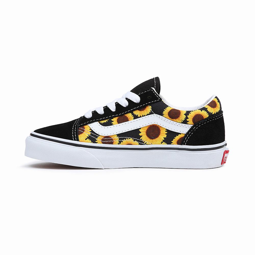 Tenis Vans Skool (8-14 years) Niños Negras | UPE805391