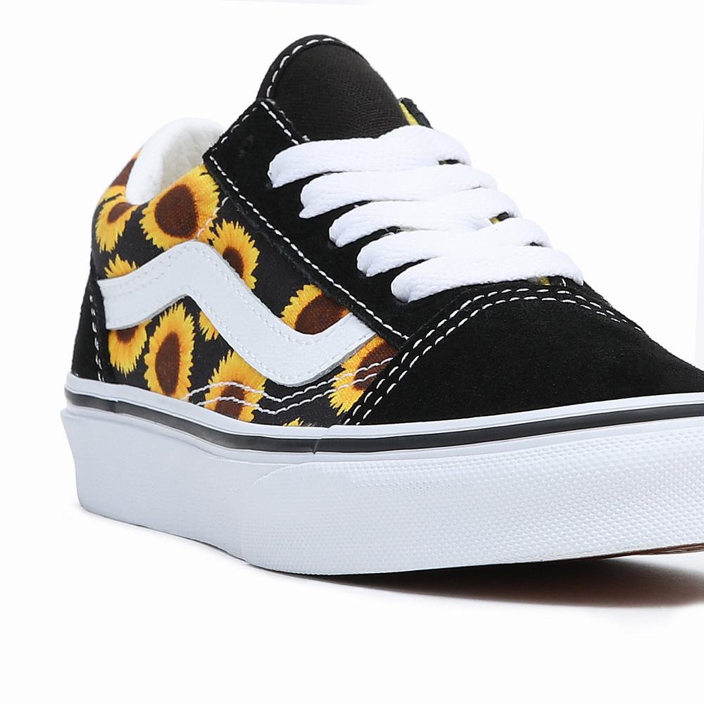 Tenis Vans Skool (8-14 years) Niños Negras | UPE805391