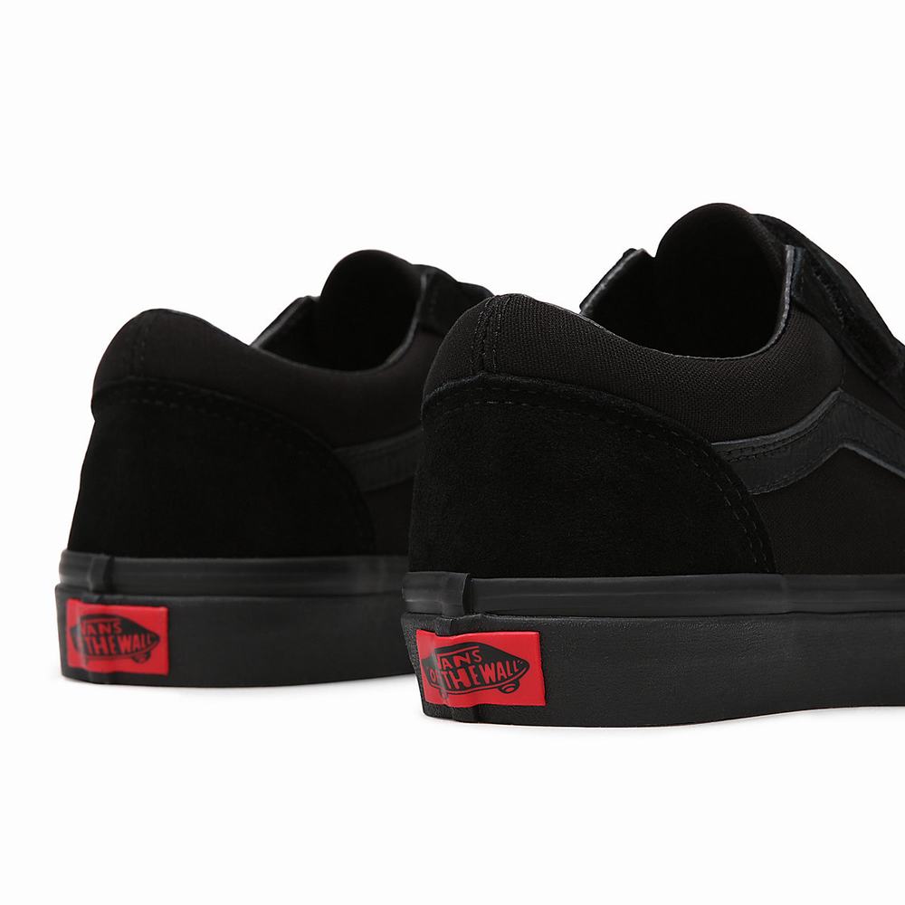 Tenis Vans Skool V (8-14+ years) Niños Negras | CTU839741