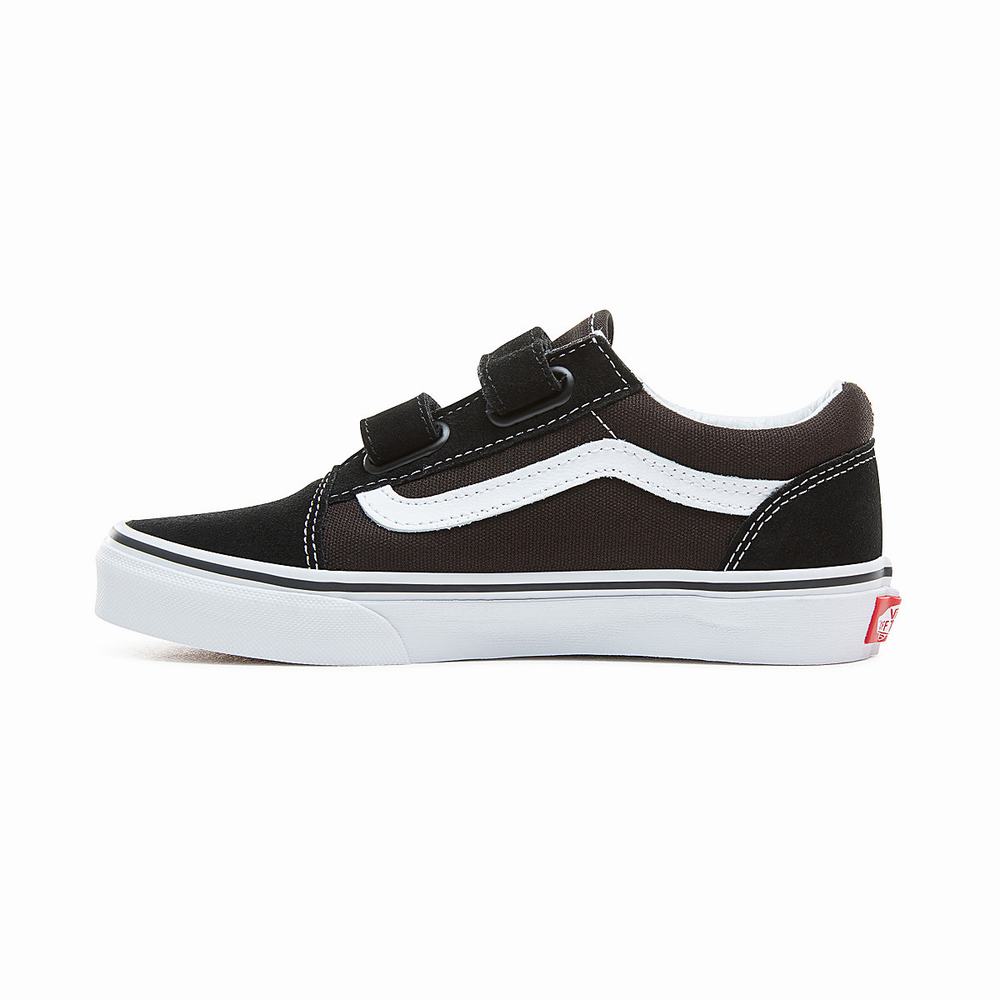 Tenis Vans Skool V (8-14+ years) Niños Negras | TWM920364