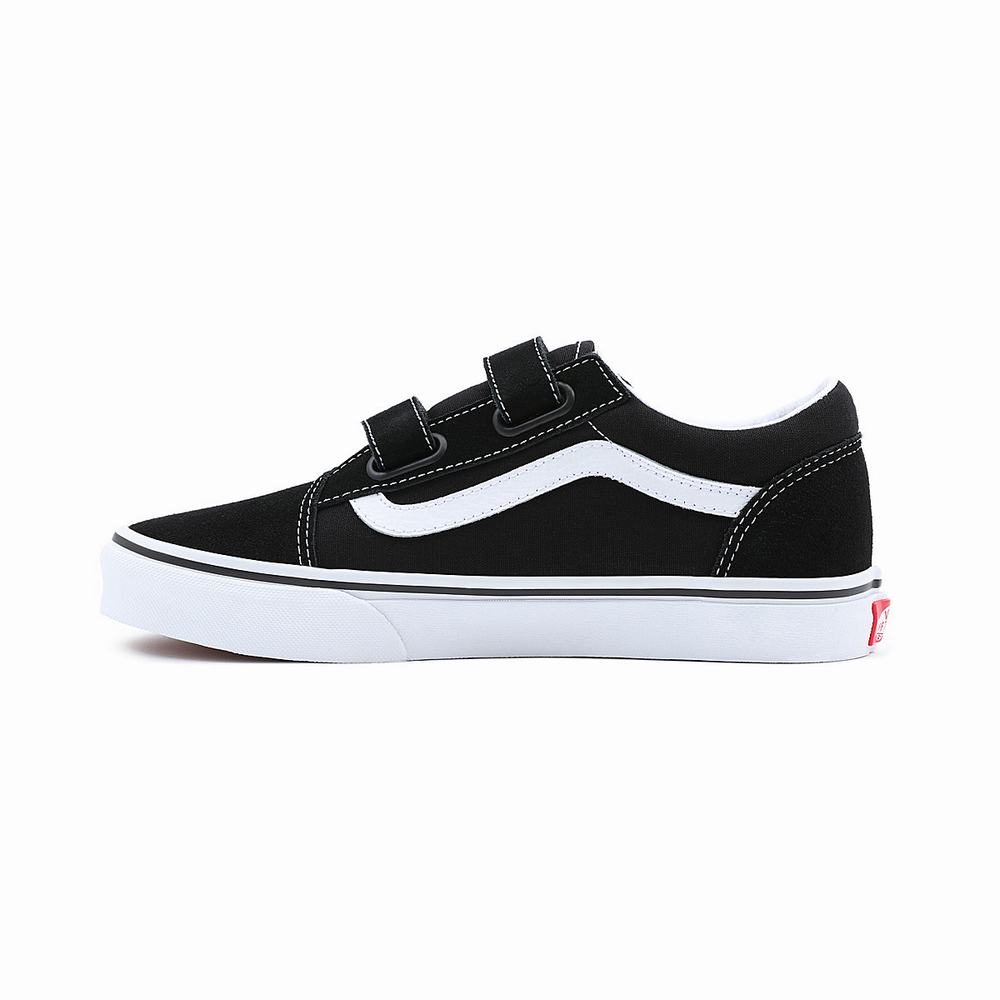 Tenis Vans Skool V (8-14+ years) Niños Negras | TWM920364