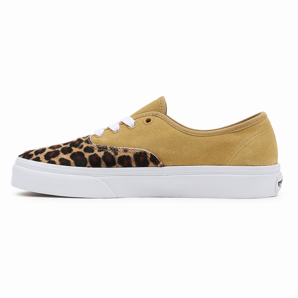 Tenis Vans Soft Suede Authentic Mujer Beige | XES470981