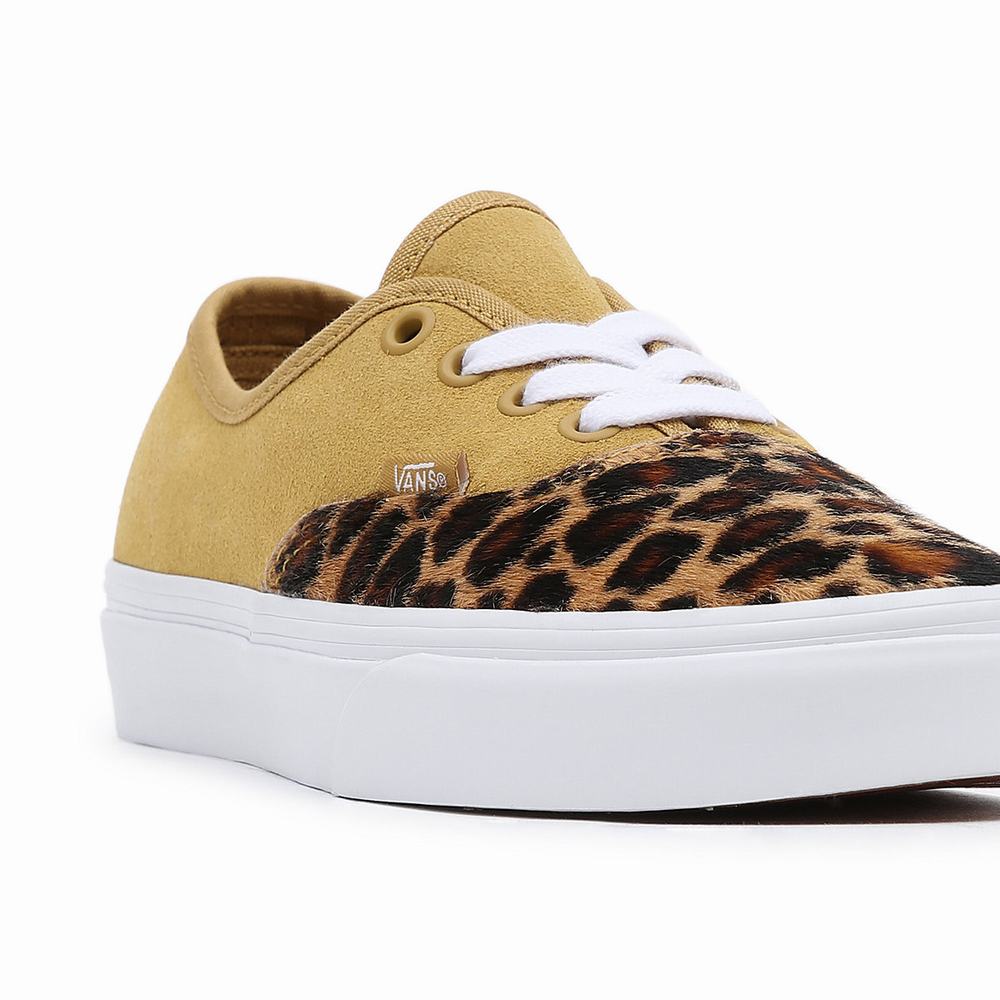 Tenis Vans Soft Suede Authentic Mujer Beige | XES470981