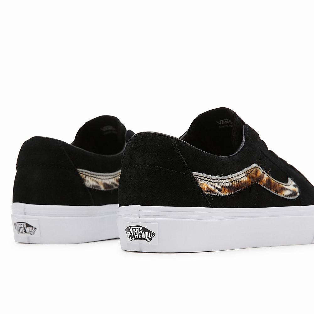 Tenis Vans Soft Suede SK8-Low Mujer Negras | KDH013249