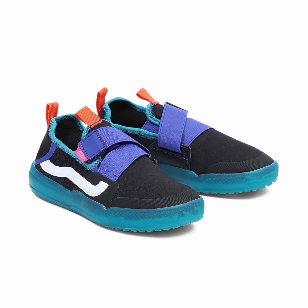 Tenis Vans Strker UltimateWaffle V (4-8 years) Niños Azules/Negras | LDC965384