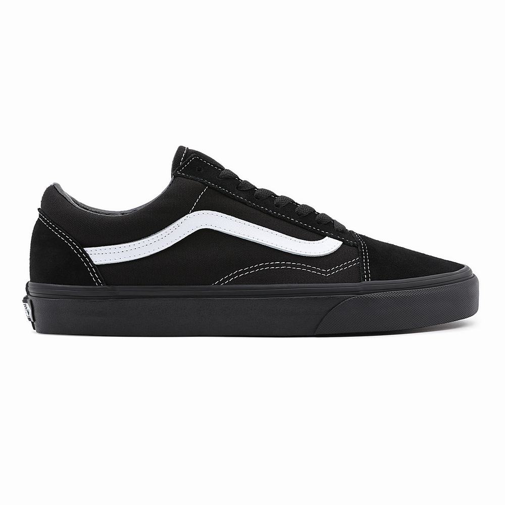 Tenis Vans Suede/Canvas Old Skool Mujer Negras | WXU253017