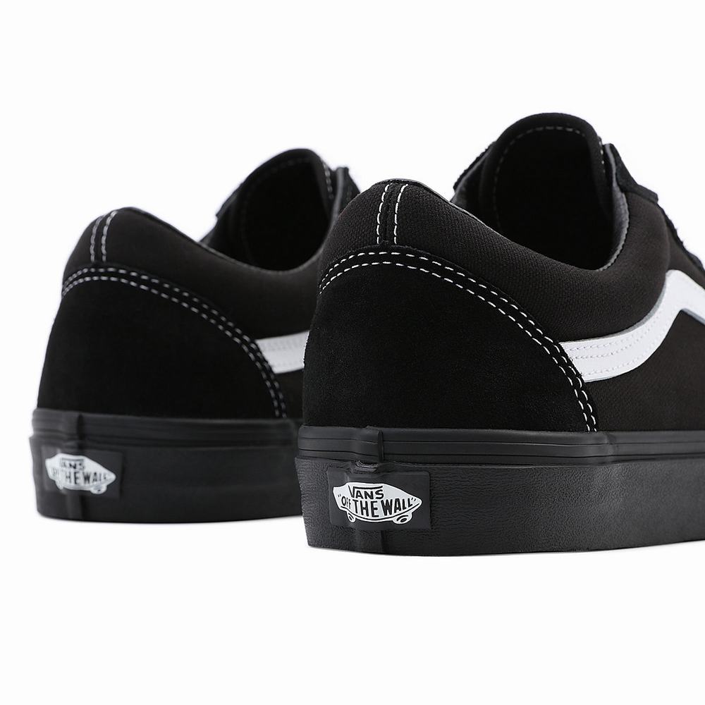 Tenis Vans Suede/Canvas Old Skool Mujer Negras | WXU253017