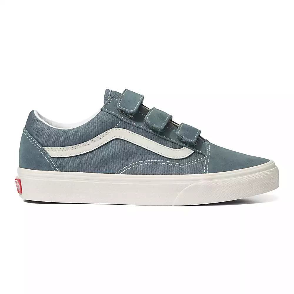 Tenis Vans Suede Canvas Old Skool V Hombre Azules | NHT021963