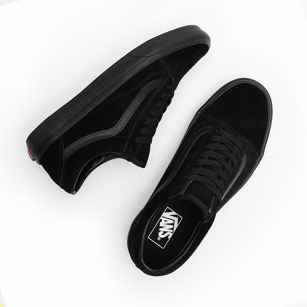 Tenis Vans Suede Old Skool Hombre Negras | LBZ732165