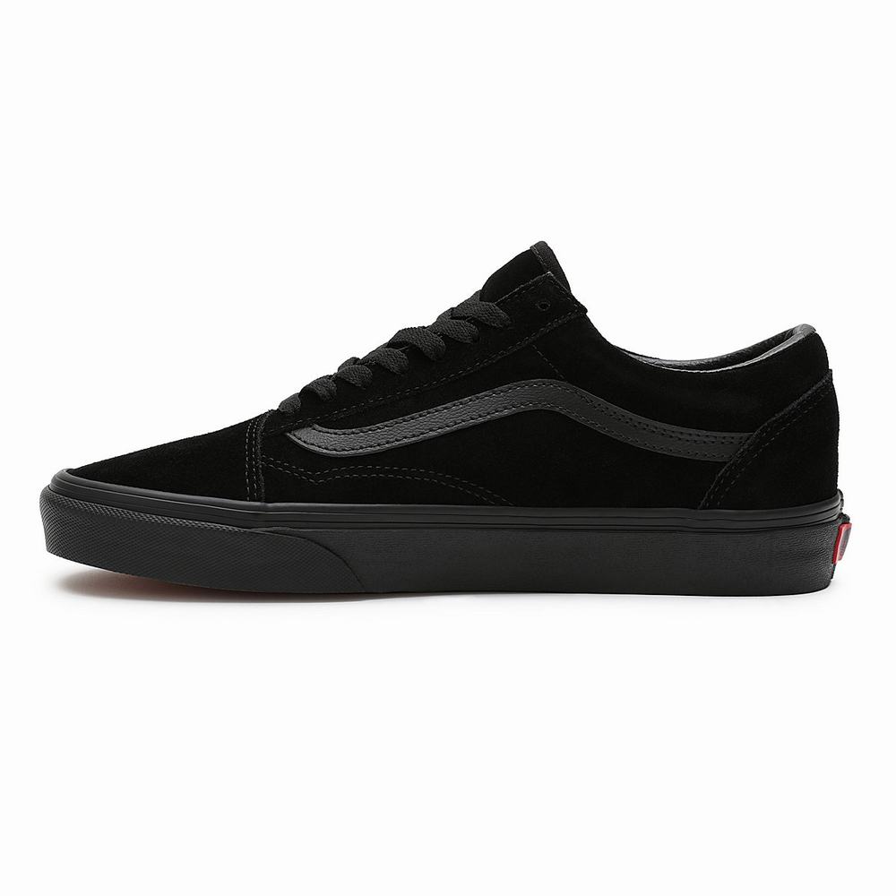 Tenis Vans Suede Old Skool Hombre Negras | LBZ732165