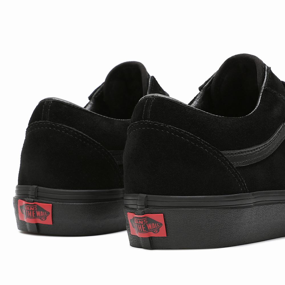 Tenis Vans Suede Old Skool Hombre Negras | LBZ732165