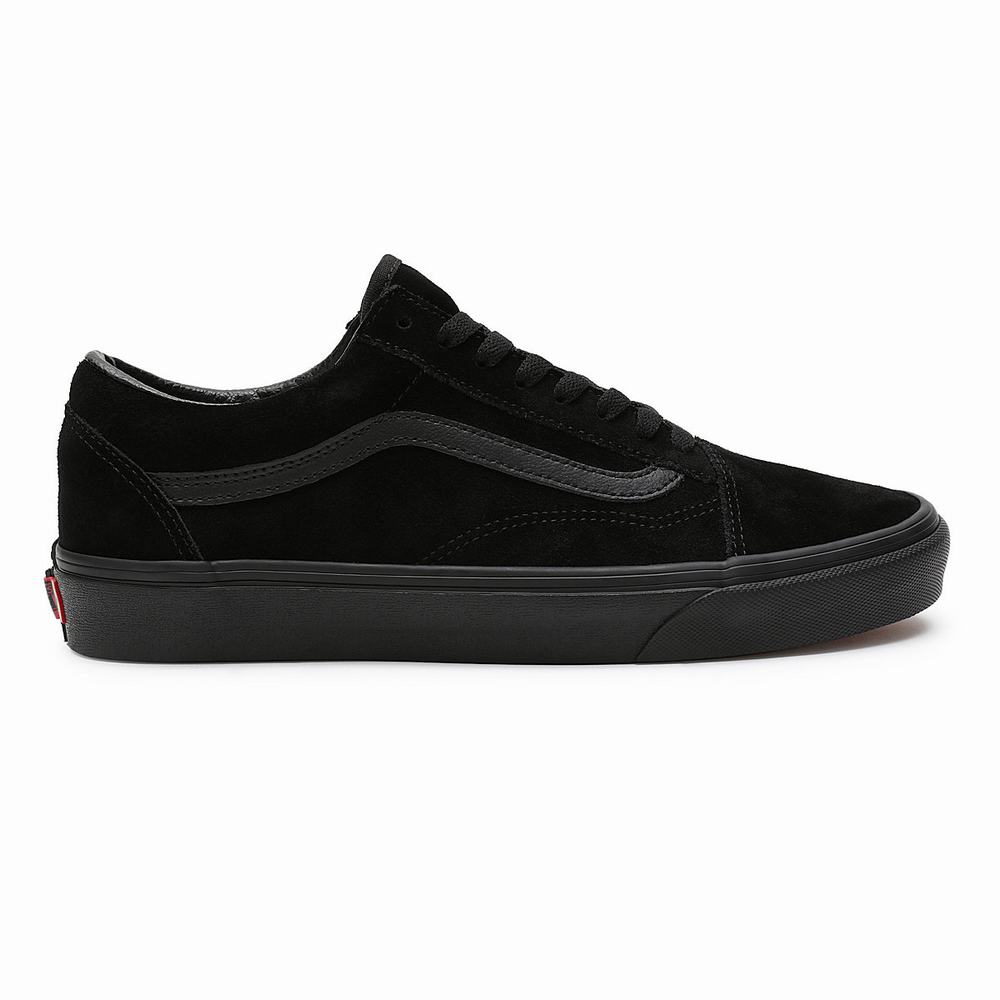 Tenis Vans Suede Old Skool Mujer Negras | RCY673589