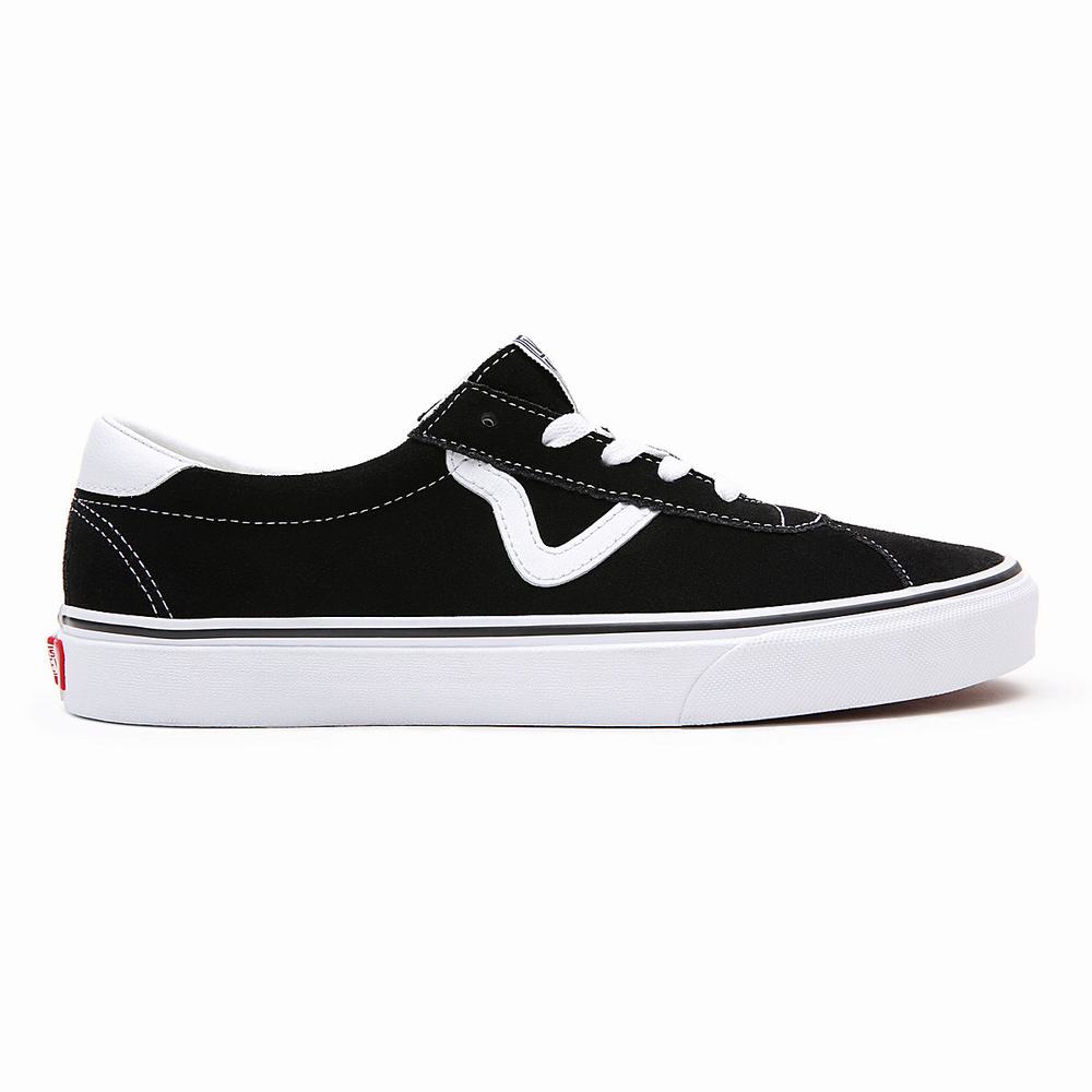 Tenis Vans Suede Vans Sport Hombre Negras | JKY749231