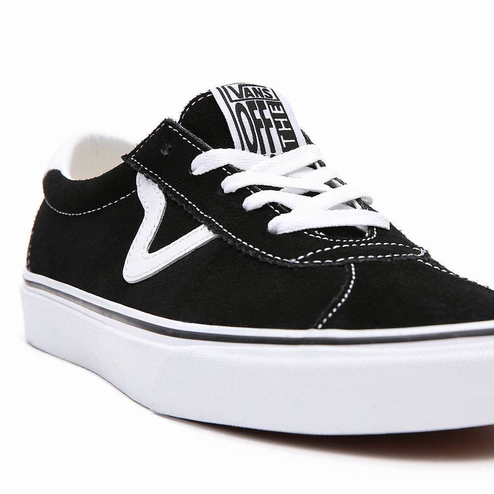 Tenis Vans Suede Vans Sport Hombre Negras | JKY749231