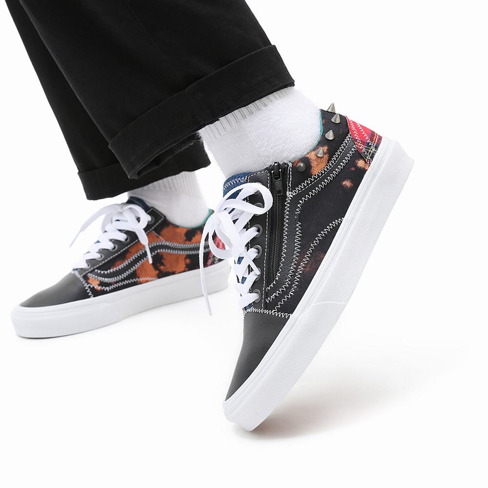 Tenis Vans Tartan Daze Old Skool Zip Mujer Multicolor | EQG798320