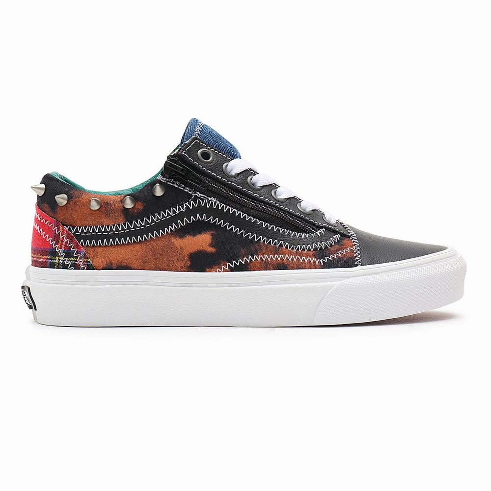 Tenis Vans Tartan Daze Old Skool Zip Mujer Multicolor | EQG798320