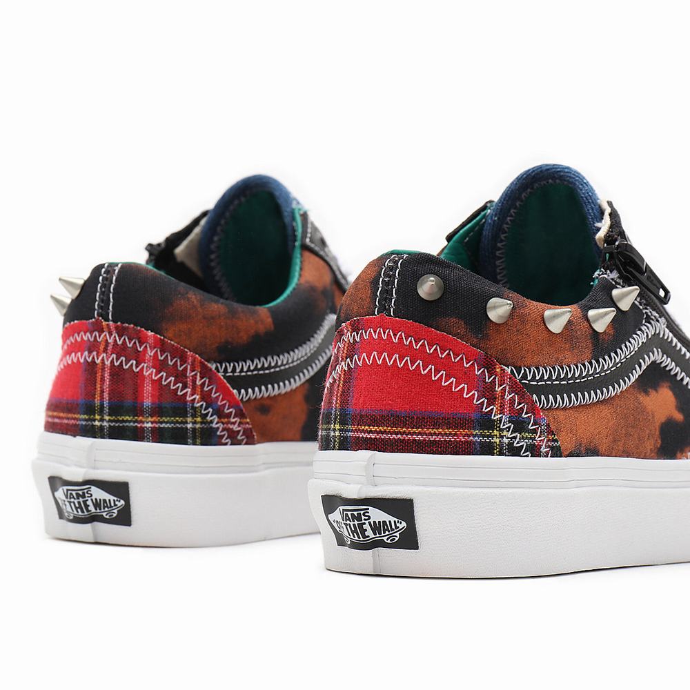 Tenis Vans Tartan Daze Old Skool Zip Mujer Multicolor | EQG798320