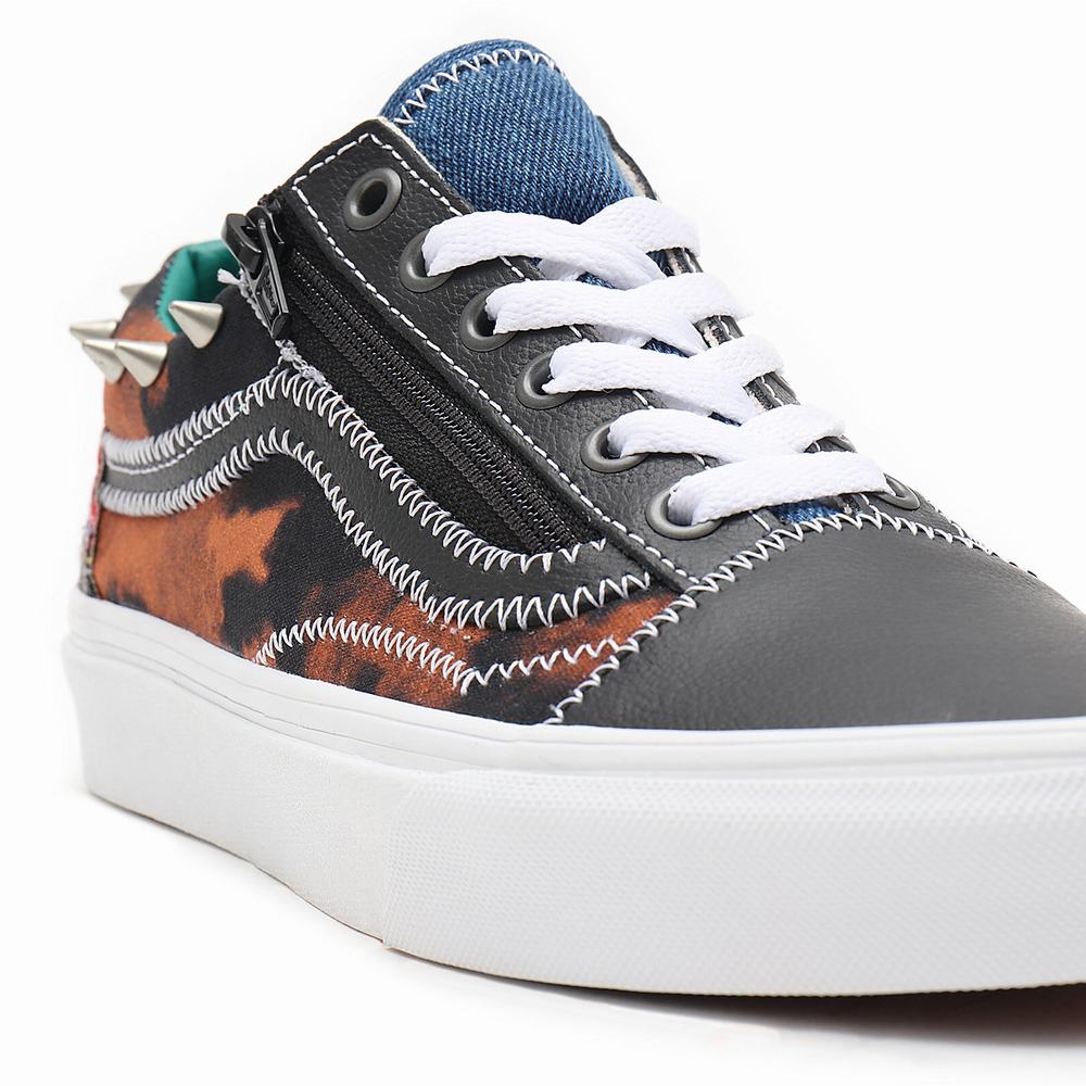 Tenis Vans Tartan Daze Old Skool Zip Mujer Multicolor | EQG798320