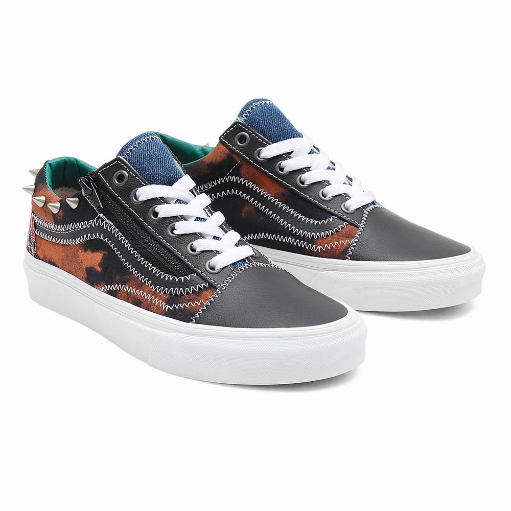 Tenis Vans Tartan Daze Old Skool Zip Mujer Multicolor | EQG798320