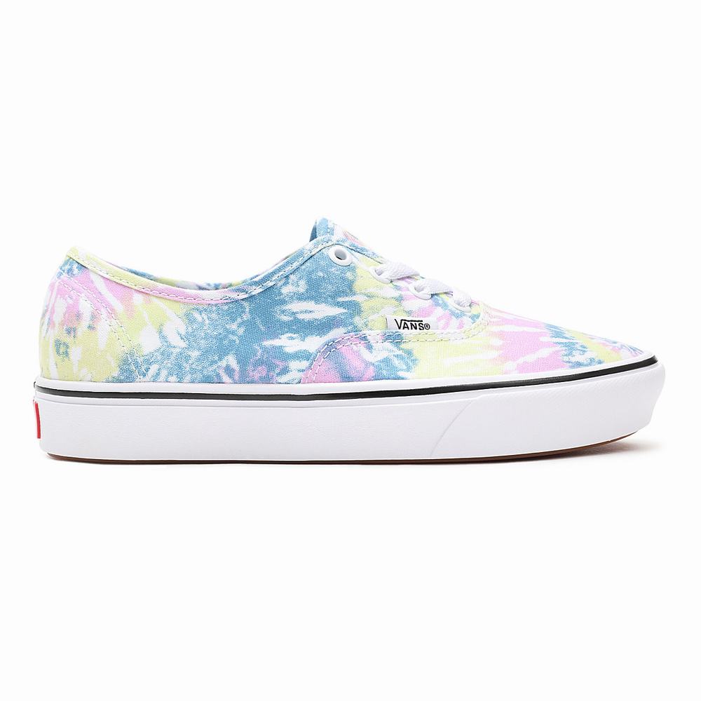 Tenis Vans Tie Dye ComfyCush Authentic Mujer Multicolor | VHY784635