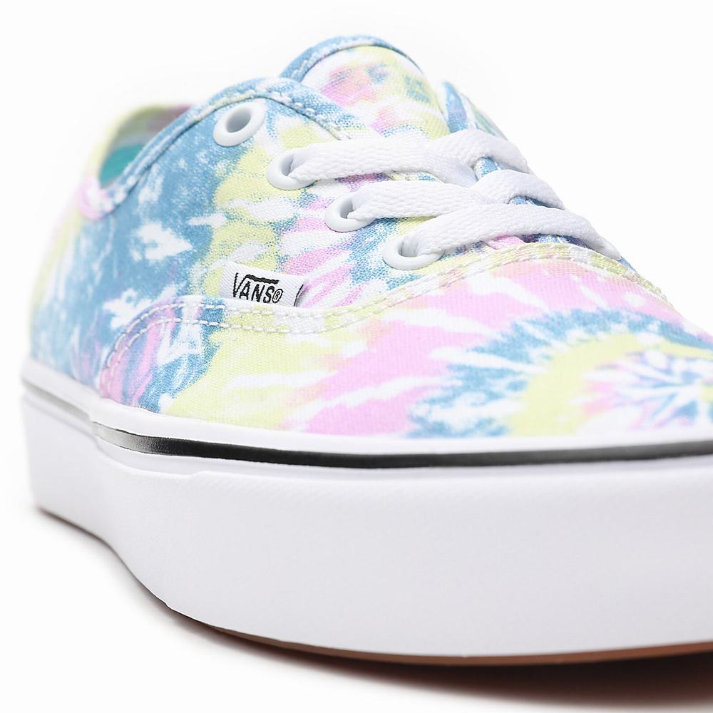 Tenis Vans Tie Dye ComfyCush Authentic Mujer Multicolor | VHY784635