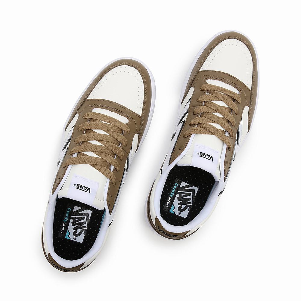 Tenis Vans Timber Lowland Comfycush Hombre Blancas/Marrones/Beige | YUF439862