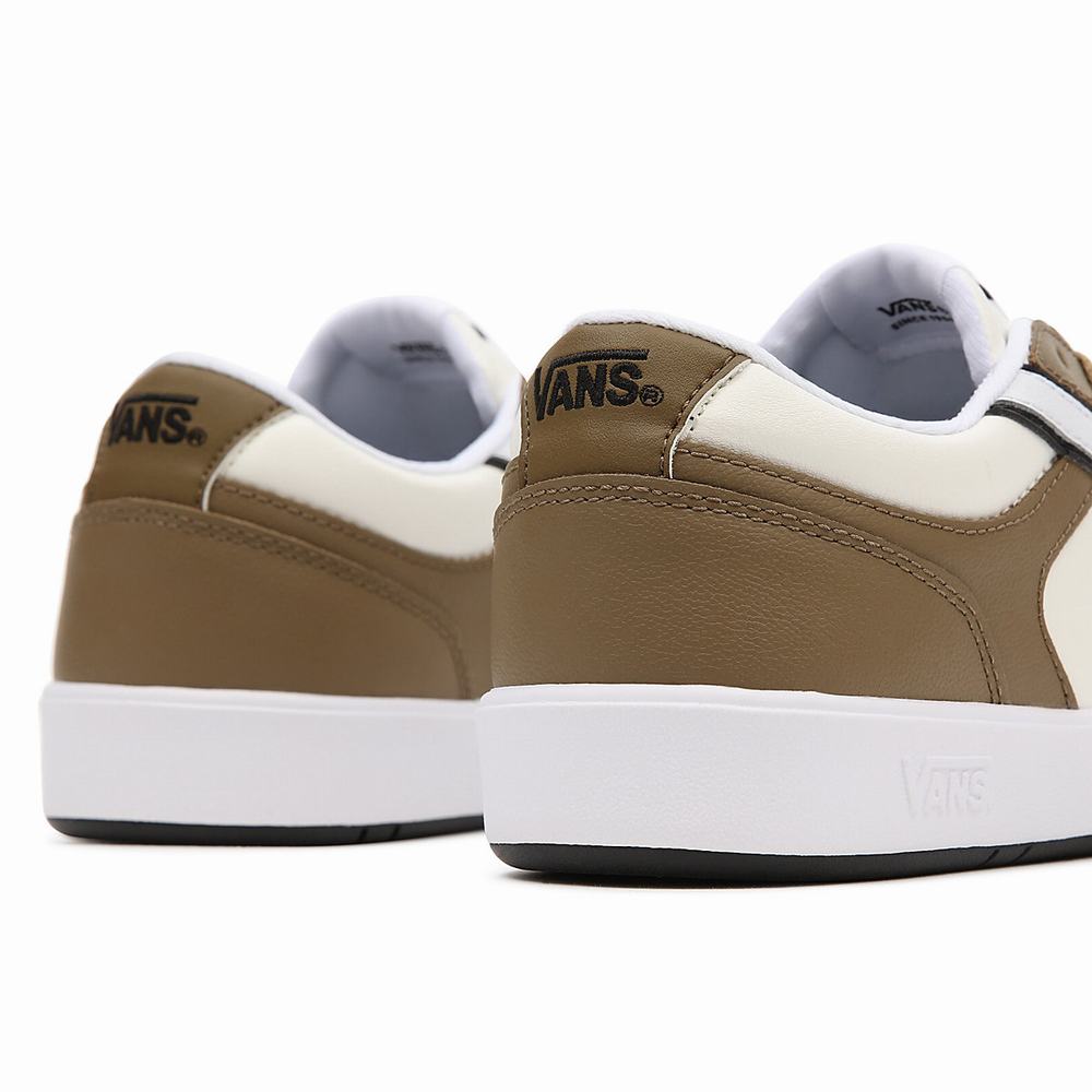 Tenis Vans Timber Lowland Comfycush Hombre Blancas/Marrones/Beige | YUF439862