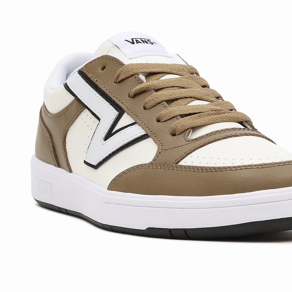 Tenis Vans Timber Lowland Comfycush Hombre Blancas/Marrones/Beige | YUF439862