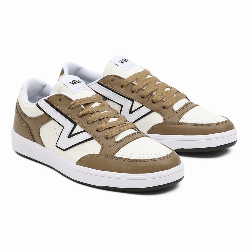 Tenis Vans Timber Lowland Comfycush Hombre Blancas/Marrones/Beige | YUF439862