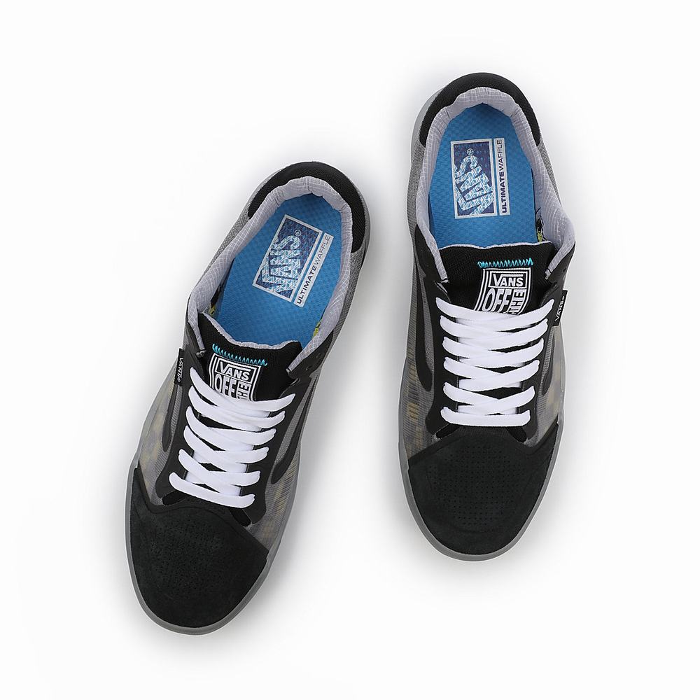 Tenis Vans Transparent EVDNT RW UltimateWaffle Hombre Negras/Gris | KID769514