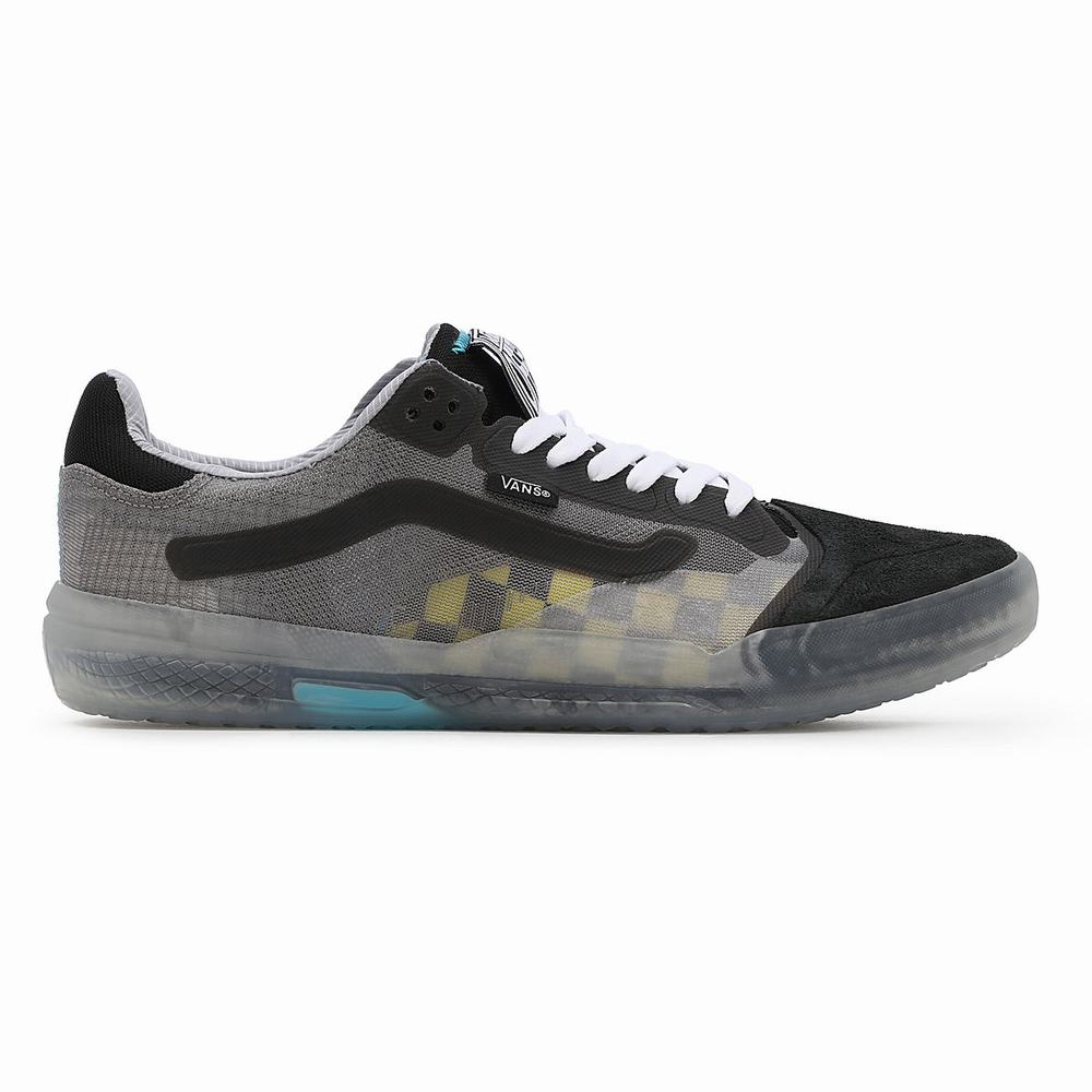 Tenis Vans Transparent EVDNT RW UltimateWaffle Hombre Negras/Gris | KID769514