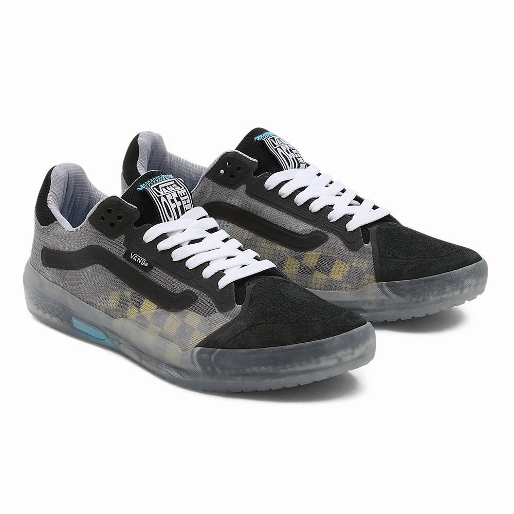 Tenis Vans Transparent EVDNT RW UltimateWaffle Hombre Negras/Gris | KID769514