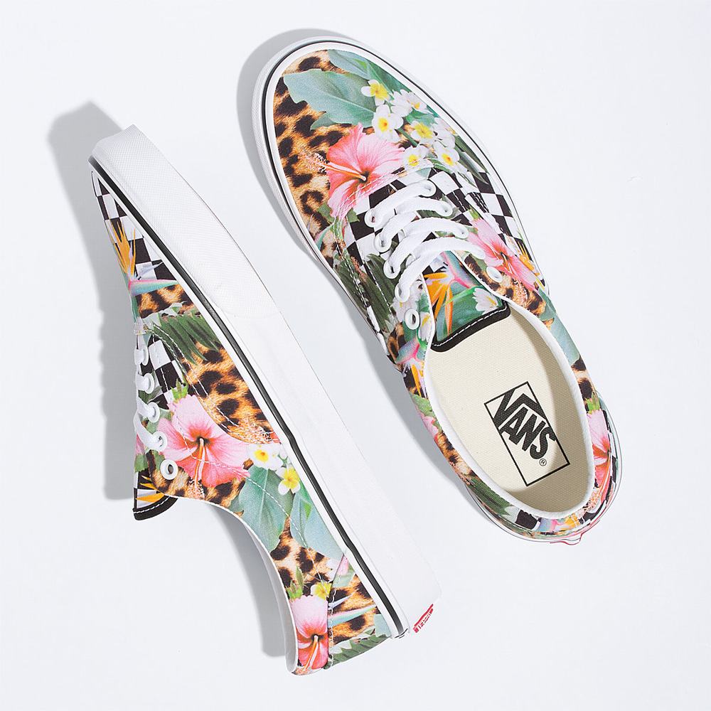 Tenis Vans Tropical Animal Check Era Mujer Multicolor | EFV531294