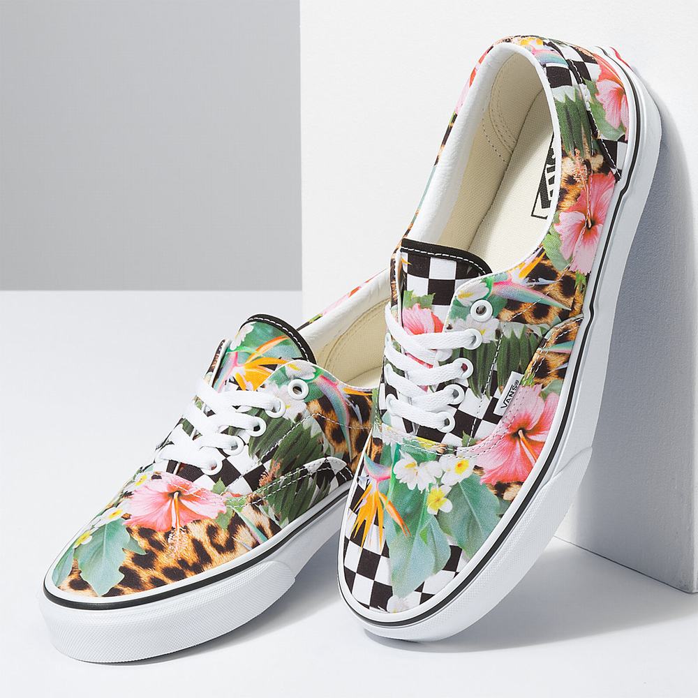 Tenis Vans Tropical Animal Check Era Mujer Multicolor | EFV531294