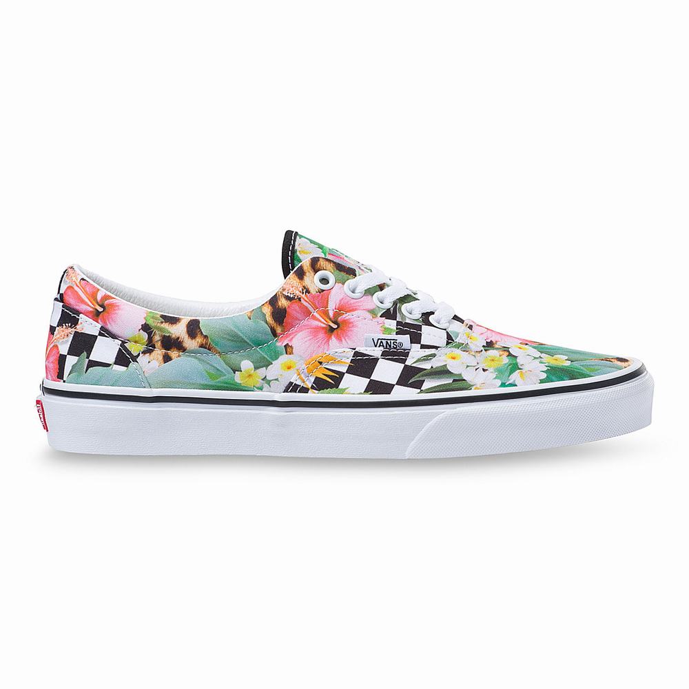 Tenis Vans Tropical Animal Check Era Mujer Multicolor | EFV531294