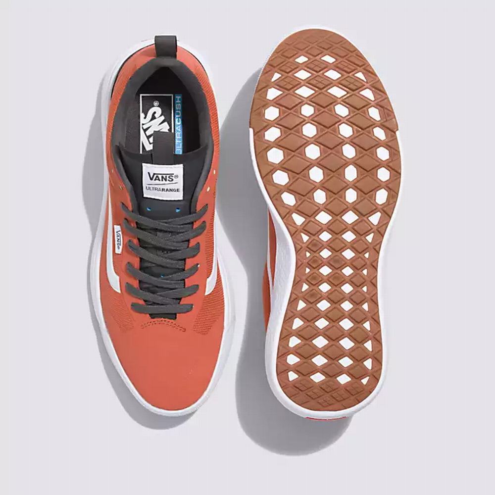 Tenis Vans UltraRange Exo Mujer Naranjas | XPE720935