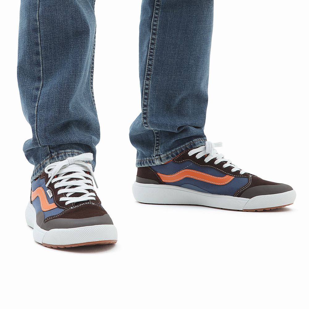 Tenis Vans UltraRange Exo Se Hombre Marrones/Azul Marino | XYU287153