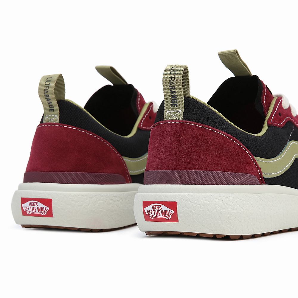 Tenis Vans UltraRange Exo Se Mujer Negras/Rojas | MCI738412