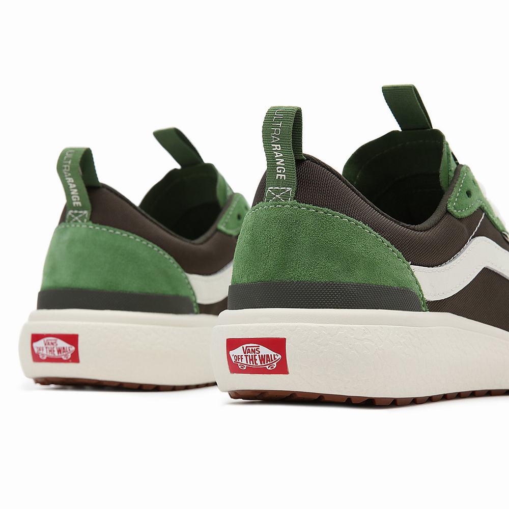 Tenis Vans UltraRange Exo Se Mujer Verde/Marrones | QOP734251