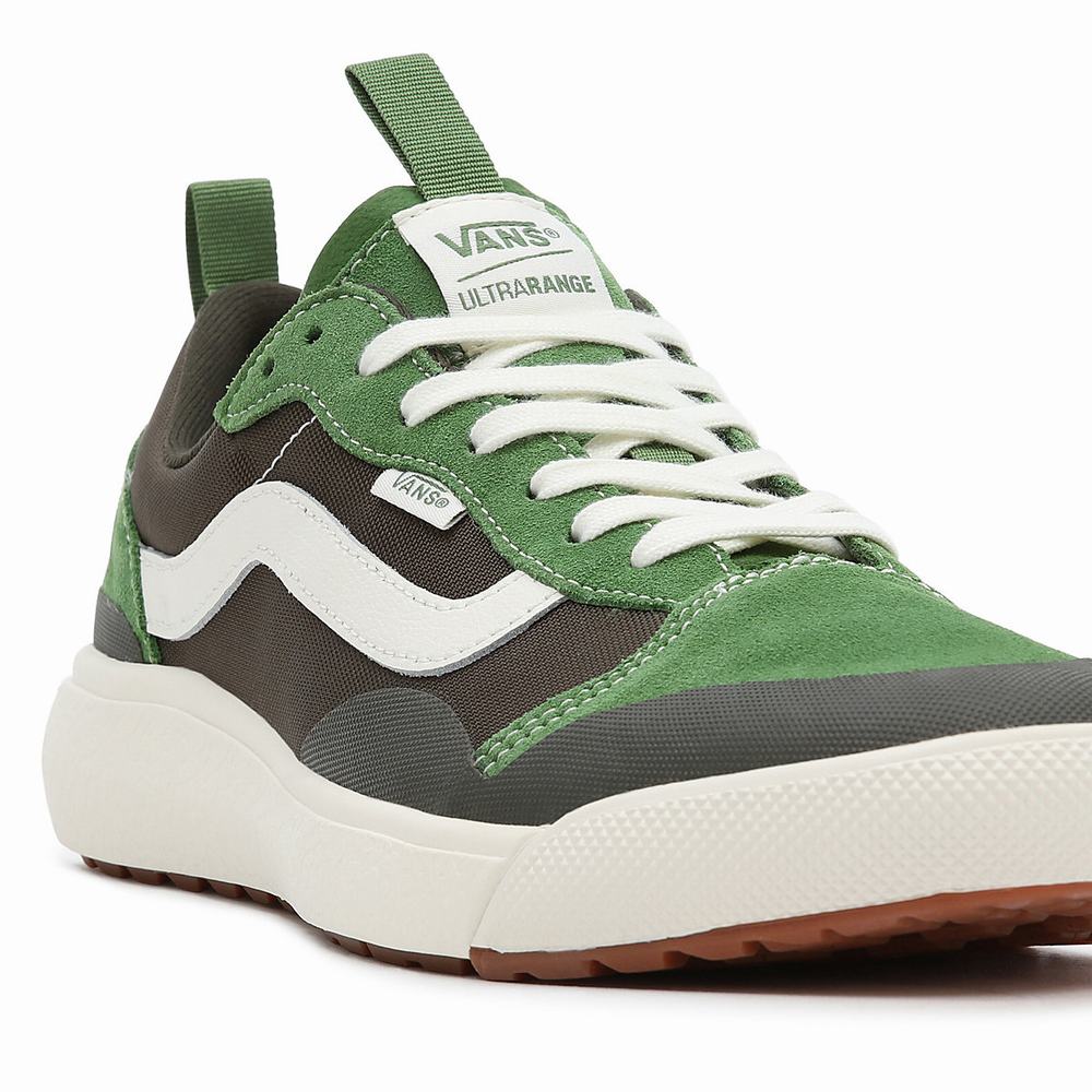 Tenis Vans UltraRange Exo Se Mujer Verde/Marrones | QOP734251