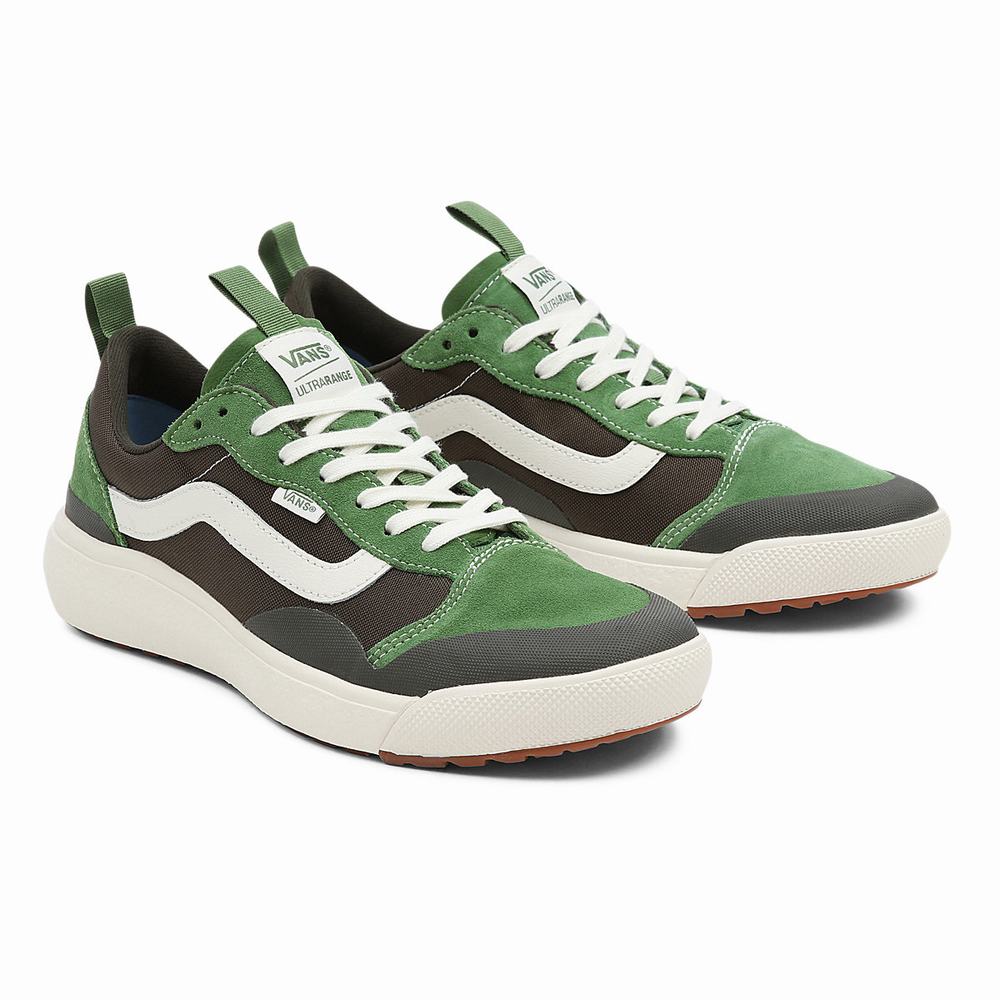 Tenis Vans UltraRange Exo Se Mujer Verde/Marrones | QOP734251