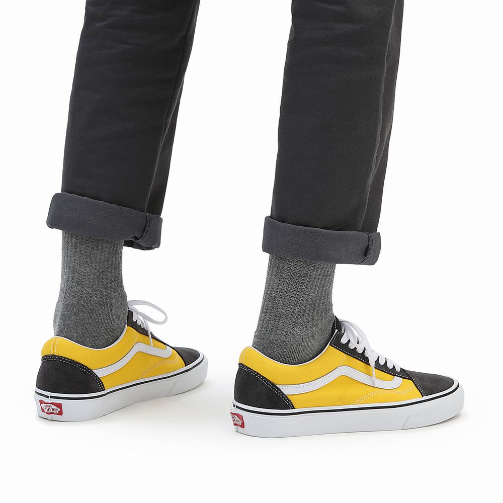 Tenis Vans Utility Pop Old Skool Hombre Amarillo | PYU643701