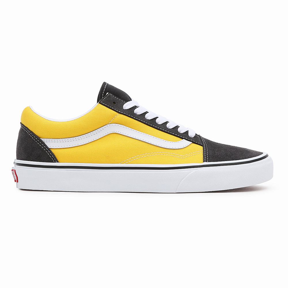 Tenis Vans Utility Pop Old Skool Hombre Amarillo | PYU643701