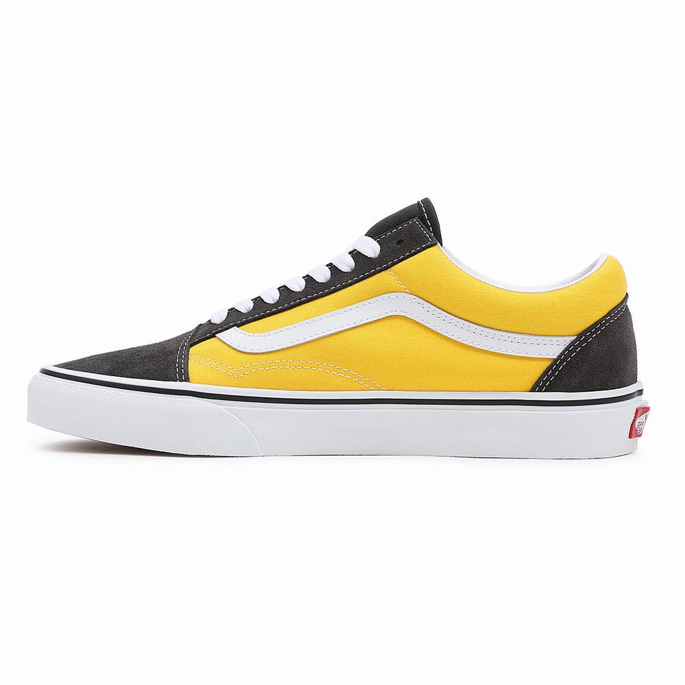 Tenis Vans Utility Pop Old Skool Hombre Amarillo | PYU643701